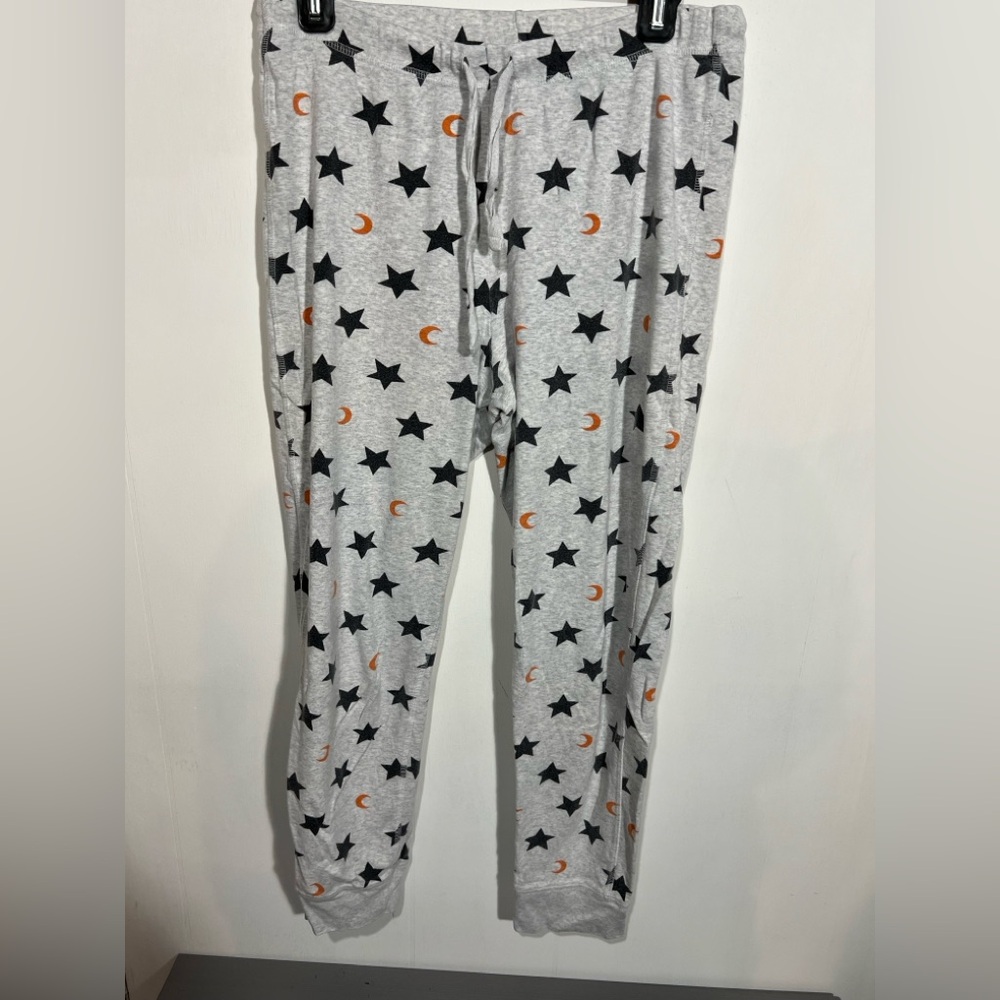 Primary Light Gray Halloween Pajama Pants
